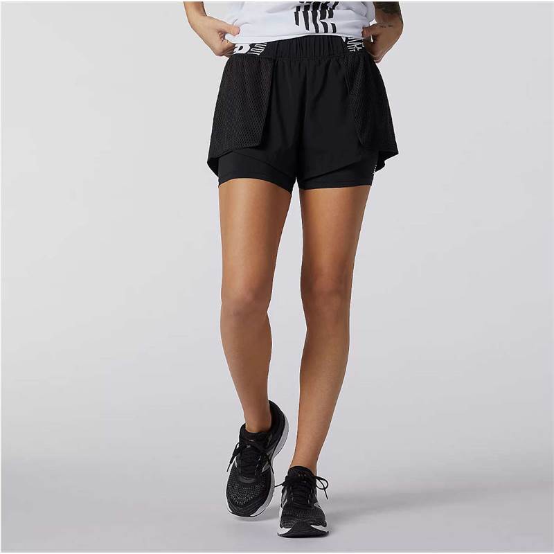 New Balance Womens Relentless 2-in-1 Shorts-1